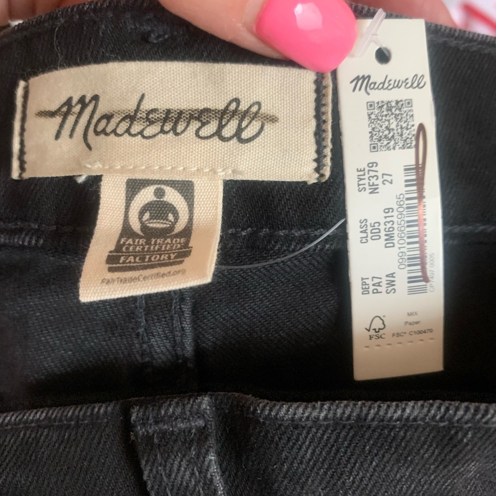 NEW Madewell The Perfect Vintage Flare Jean in Sherborn Wash, 27 - Picture 4 of 5